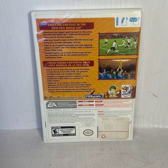 2010 FIFA World Cup South Africa Wii Video Nintendo Game - Picture 2 of 5